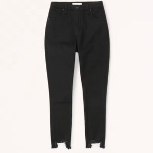 NWOT Abercrombie Black Skinny Jean
